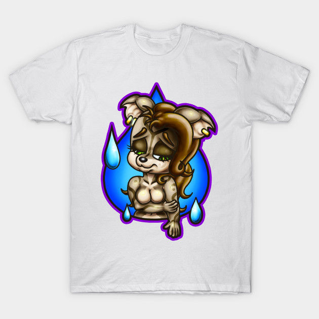 Chibi Lizzy Sad T-Shirt-TOZ